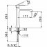Смеситель для раковины Cisal Cherie CH0035446T