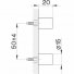 Настенное крепление для ершика Cisal System SY09066021
