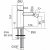Смеситель для биде Cisal Xion XI000564D1