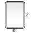 Зеркало-шкаф Corozo Алабама 60/С белый