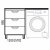 Мебель для ванной Corozo Алиот 120 см напольная белая