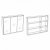 Зеркало-шкаф Corozo Айрон 90 см серый/арт