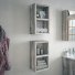 Мебель для ванной Corozo Айрон 60 см черная/антик