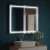 Зеркало с подсветкой Corozo Барго 100x80 см