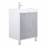 Мебель для ванной Corozo Чикаго 65 см бетон/белая