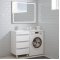 Мебель для ванной Corozo Джерси 110 см белая