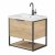 Мебель для ванной Corozo Фрейм 60 см сонома