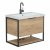 Мебель для ванной Corozo Фрейм 70 см сонома