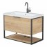 Мебель для ванной Corozo Фрейм 80 см сонома