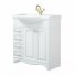 Мебель для ванной Corozo Классика 80 см белая