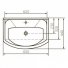 Мебель для ванной Corozo Лея 65 см белая