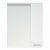 Зеркало со шкафчиком Corozo Лея 60 см белый