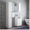 Мебель для ванной Corozo Лея 50 см белая