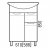 Мебель для ванной Corozo Лея 60 см белая
