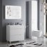 Мебель для ванной Corozo Мадисон 80 см белая