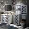 Мебель для ванной Corozo Манойр 85 см белая