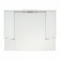Зеркало со шкафчиком Corozo Мирра 105/С белый