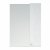 Зеркало со шкафчиком Corozo Орфей 50 см белый