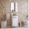 Мебель для ванной Corozo Орфей 45 см белая