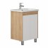 Мебель для ванной Corozo Остин 60 см сонома