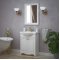 Мебель для ванной Corozo Шарлотт 65 см белая