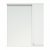 Зеркало со шкафчиком Corozo Сириус 65 см белый