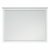 Зеркало Corozo Таормина 105 см белое