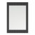 Зеркало Corozo Терра 60 см графит матовый