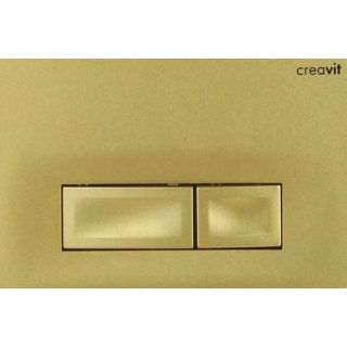Клавиша смыва Creavit Ore GP3006.00 золото матовое
