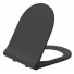 Крышка-сиденье Creto Logan L3 м/л черный матовый