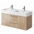 Мебель для ванной Creto Tivoli Soft 120 см двойная раковина