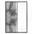 Душевая дверь регулируемая с рисунком Deto FB 120-140 см Black (черный профиль)
