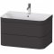 Мебель для ванной Duravit Happy D.2 Plus 80 графит...