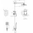 Душевая система Esko 6in1 SQ