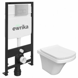 Комплект Ewrika ProLT 0026-2020 + Stworki Хальмстад SETK2804-0606-001-1-6000 + Ewrika 0041 хром глянцевый