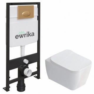 Комплект Ewrika ProLT 0026-2020 + Stworki Монтре SETK3204-2616 + Ewrika 0053 золото матовое