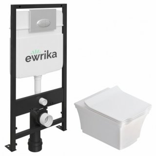 Комплект Ewrika ProLT 0026-2020 + Stworki Хадстен SETK3304-0616-001-1-6000 + Ewrika 0050 хром матовый