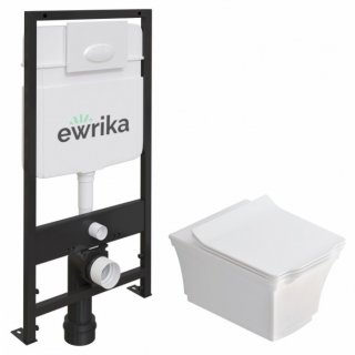 Комплект Ewrika ProLT 0026-2020 + Stworki Хадстен SETK3304-0616-001-1-6000 + Ewrika 0052 белая глянцевая