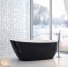 Ванна акриловая Excellent Comfort+ черно-белая