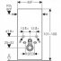 Инсталляция для унитаза Geberit Monolith 131.021.SI.5