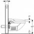 Инсталляция для унитаза Geberit Monolith 131.024.SI.1