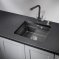 Мойка кухонная Granula Kitchen Space 5501 черная