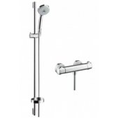 Душевой гарнитур с термостатом Hansgrohe Croma 100 Multi 27085000