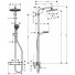 Душевая стойка с термостатом Hansgrohe Crometta S 240 Showerpipe 27267000
