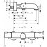 Термостат для ванны Hansgrohe Ecostat 1001 CL 13201000