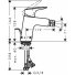Смеситель для биде Hansgrohe Logis 100 71204000