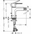 Смеситель для биде Hansgrohe Rebris S 72210670