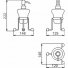 Дозатор для мыла настольный Huber Croisette 4030.01H.CR