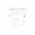 Мебель для ванной Iddis Zodiac 50 см с ящиками подвесная