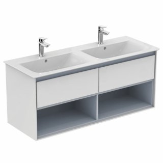 Мебель для ванной Ideal Standard Connect Air E0829 120 см белый глянец/светло-серая